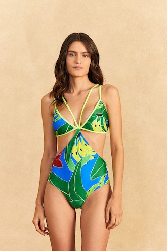 tropical swimsuit 